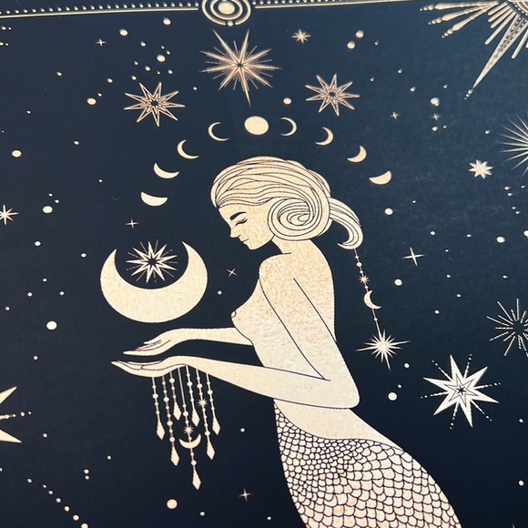 Capricorn Wall Art Celestial Zodiac Horoscope Print Poster Unframed - Picture 12 of 16